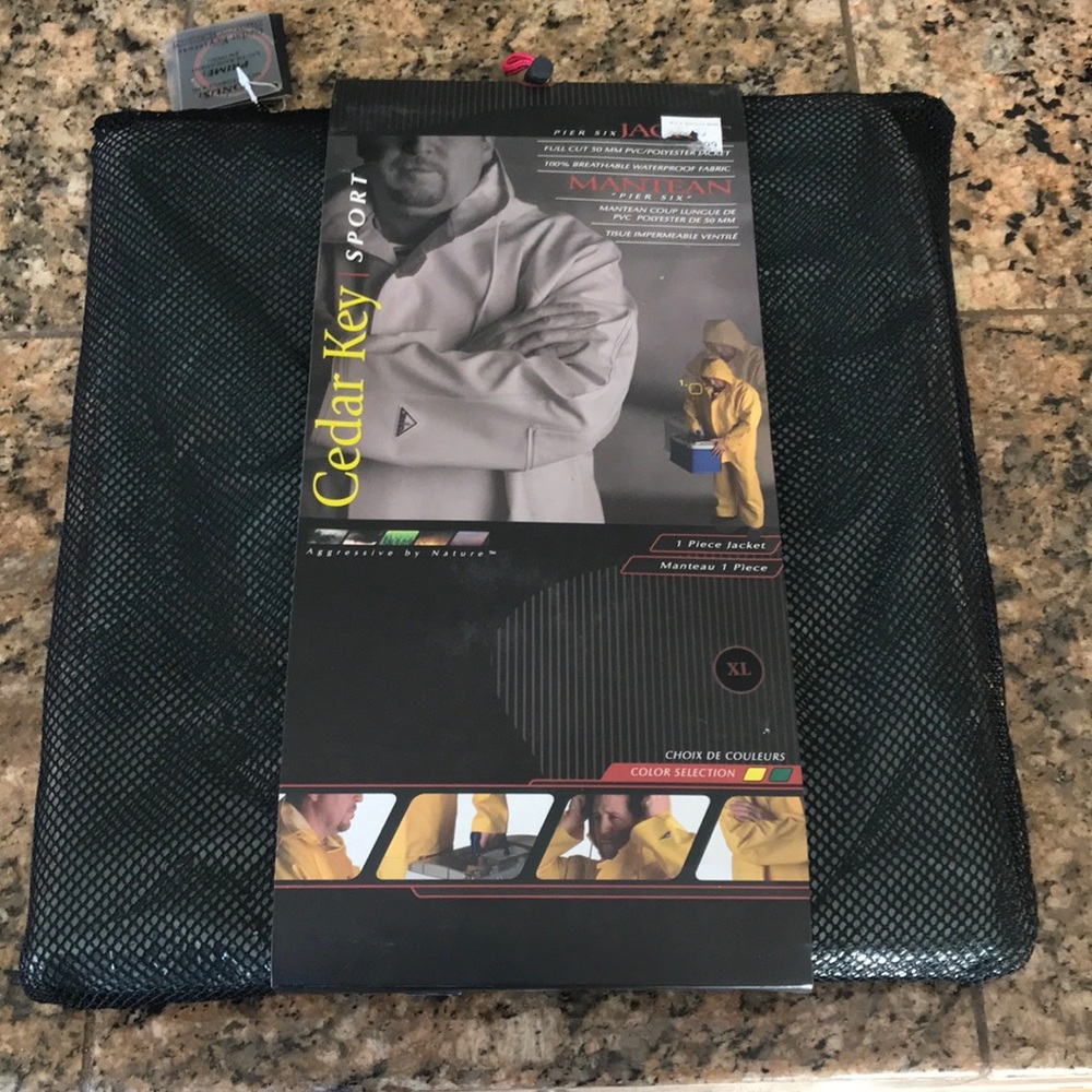 Cedar Key Sport 100% Breathable Heavy duty jacket